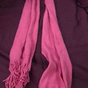 Pink scarf